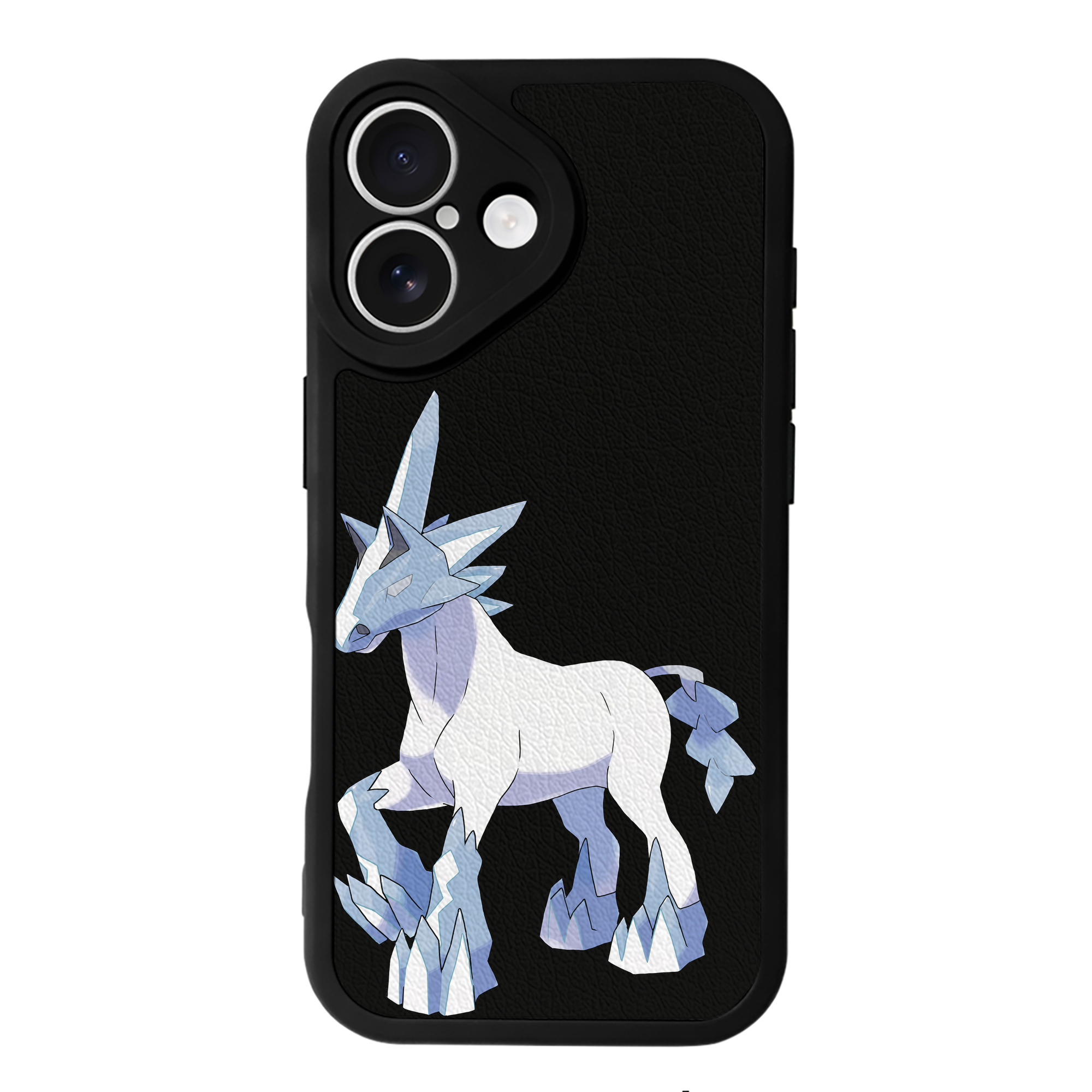 （画像用） ポケットモンスター Pokémon 【iPhone 16シリーズ対応】シリコンスマホケース（レザー調） 材質：シリコン